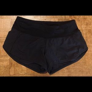 Lululemon speed up shorts: black